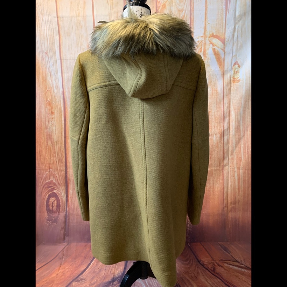 New!! J. Crew Chateau Parka Heather Mustard - Picture 2 of 5